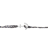 Blisse Allure Sterling Silver Fancy Anchor Rakhi For Brother - Taraash