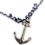 Load image into Gallery viewer, Blisse Allure Sterling Silver Fancy Anchor Rakhi For Brother - Taraash
