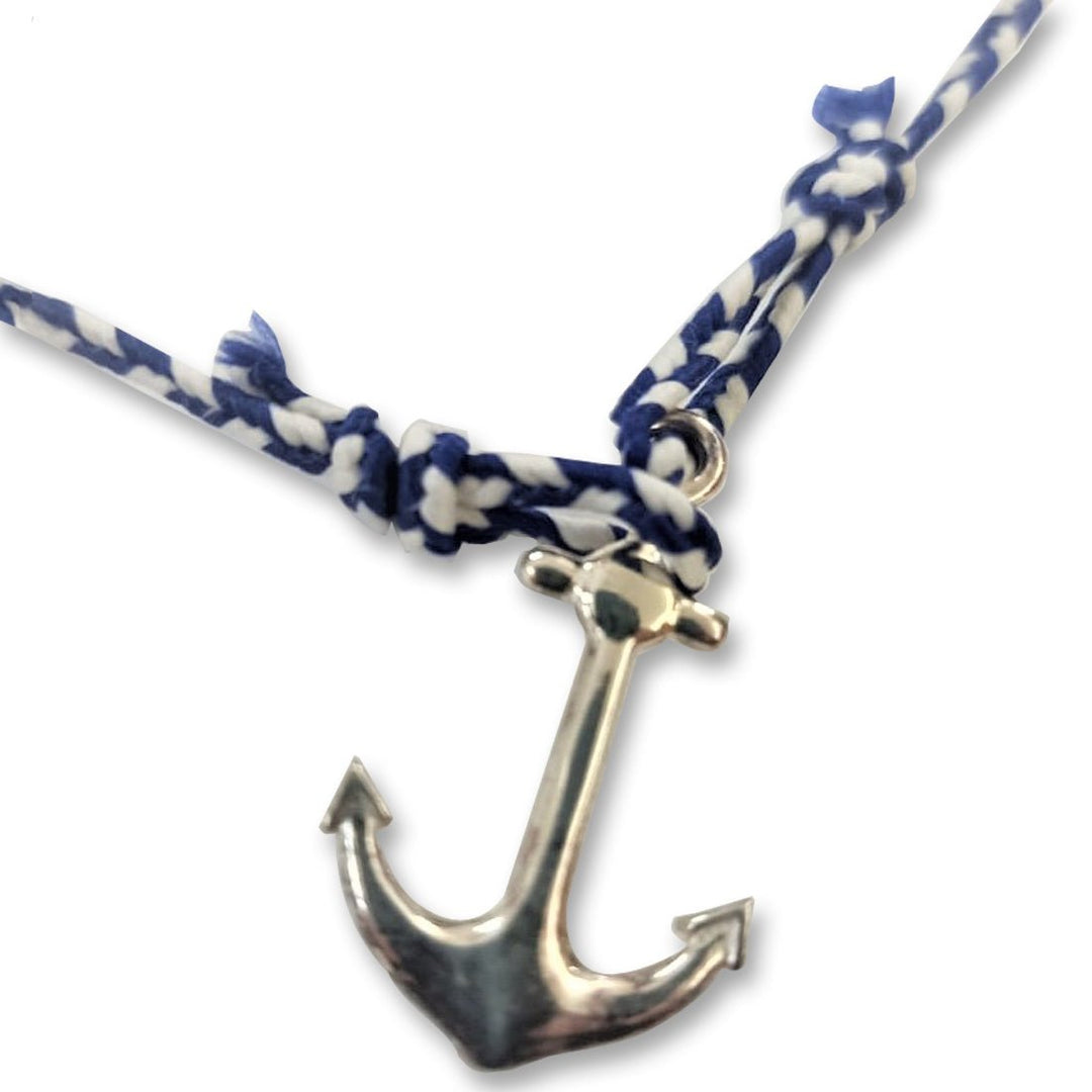 Blisse Allure Sterling Silver Fancy Anchor Rakhi For Brother - Taraash
