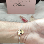 Load image into Gallery viewer, Blisse Allure Sterling Silver Ganesh rakhi for your brother - Taraash
