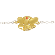 Blisse Allure Sterling Silver Ganesh rakhi for your brother - Taraash