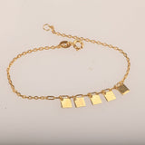 Blisse Allure Sterling Silver Gold Plated linked Bracelet - Taraash