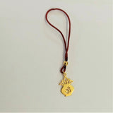 Blisse Allure Sterling Silver kalash with om Lumba with gold finish. - Taraash