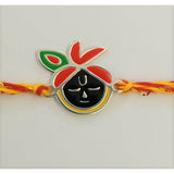 Blisse Allure Sterling Silver krishna Rakhi for your brother. - Taraash