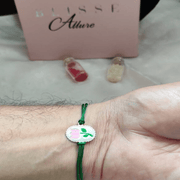 Blisse Allure Sterling Silver Lotus Rakhi for brother - Taraash