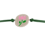 Load image into Gallery viewer, Blisse Allure Sterling Silver Lotus Rakhi for brother - Taraash
