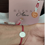 Load image into Gallery viewer, Blisse Allure Sterling Silver Love you message Rakhi and Lumba - Taraash
