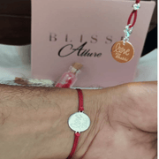 Blisse Allure Sterling Silver Love you message Rakhi and Lumba - Taraash