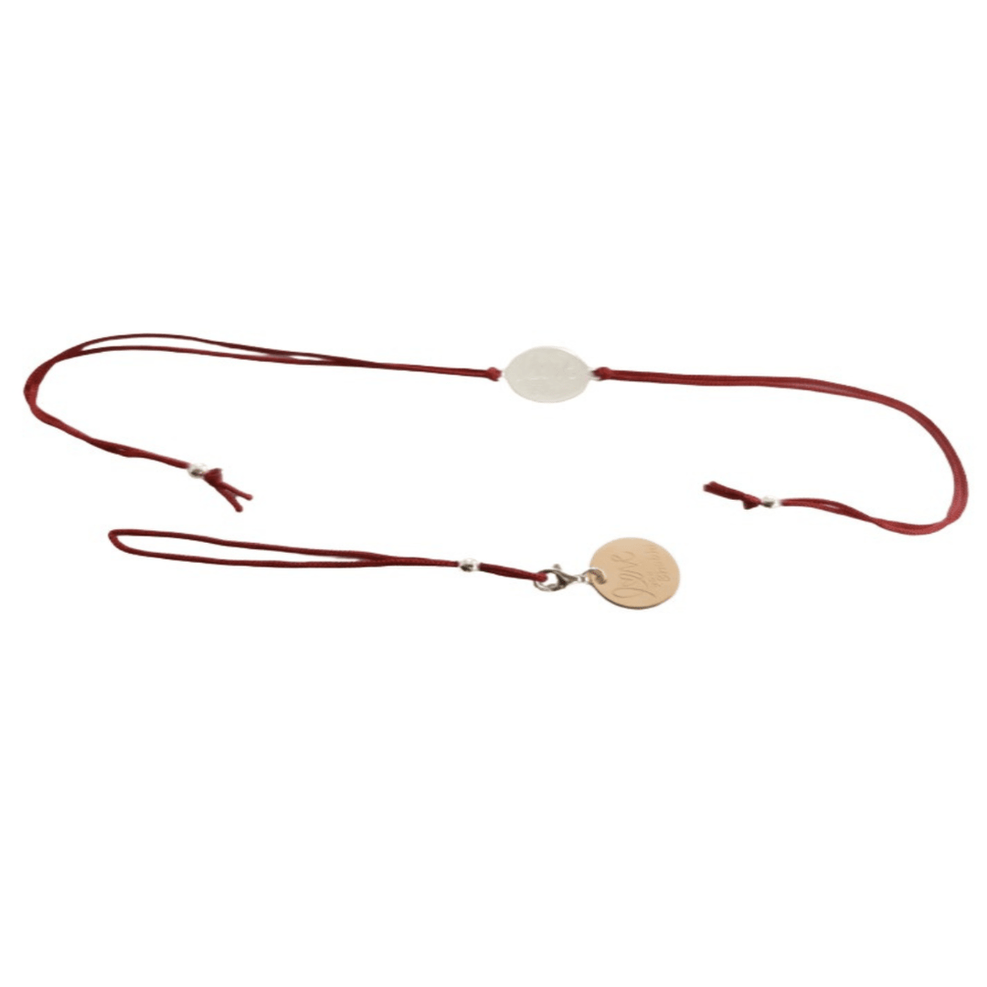 Blisse Allure Sterling Silver Love you message Rakhi and Lumba - Taraash