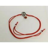 Blisse Allure Sterling Silver Trishul with rudraksh Rakhi. - Taraash