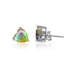 Load image into Gallery viewer, Rainbow Collection Taraash 925 Sterling Silver Heart CZ Jewellery Set For Women - Taraash
