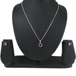 Load image into Gallery viewer, Rainbow Collection Taraash 925 Sterling Silver Multicolor Cz Jewellery Set For Women - Taraash
