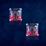 Load image into Gallery viewer, Rainbow Collection Taraash 925 Sterling Silver Multicolor CZ Pendant Set For Women - Taraash
