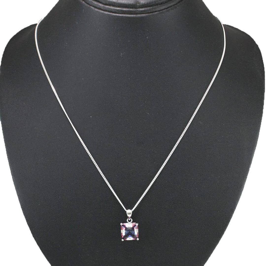 Taraash silver necklace women