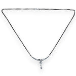 Load image into Gallery viewer, Taraash 925 Silver Black Beaded Fancy Design Mangalsutra - Taraash
