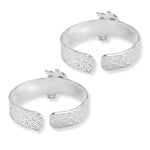 Load image into Gallery viewer, Taraash 925 Silver Blue Enamel Dolphin Design Toe Ring For Women - Taraash