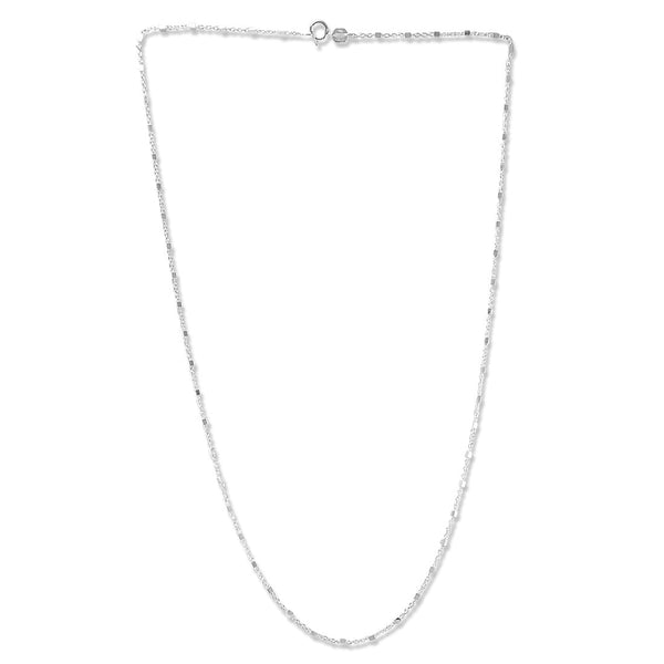 Taraash 925 Silver Box Design Chain For Women - Taraash