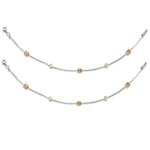 Load image into Gallery viewer, Taraash 925 Silver CZ Rose Gold Plated Beads Anklet For Women - Taraash
