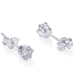Load image into Gallery viewer, Taraash 925 Silver CZ Studs with Heart jewellery set Combo - Taraash
