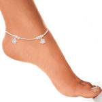 Load image into Gallery viewer, Taraash 925 Silver Dangling Floral Desig Anklet For Women - Taraash
