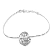 Taraash 925 Silver Ekdant Ganpati Rakhi For Brother - Taraash