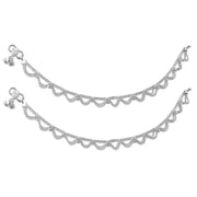Taraash 925 Silver Ethnic Bridal Anklet For Women - Taraash