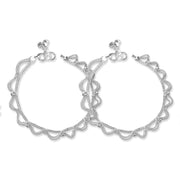 Taraash 925 Silver Ethnic Bridal Anklet For Women - Taraash