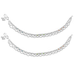 Load image into Gallery viewer, Taraash 925 Silver Ethnic Bridal Heavy Anklet For Women - Taraash
