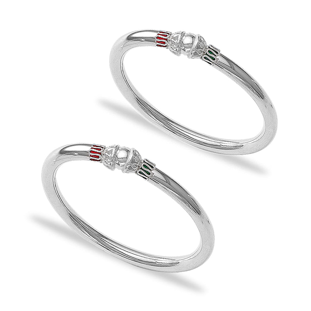 Taraash 925 Silver Fancy Bangle Kada For Women - Taraash