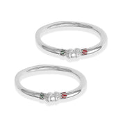 Taraash 925 Silver Fancy Bangle Kada For Women - Taraash