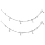 Load image into Gallery viewer, Taraash 925 Silver Fashion Box Chain Anklet For Women - Taraash
