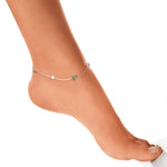 Load image into Gallery viewer, Taraash 925 Silver Floral Rose Gold Plated Anklet For Women - Taraash
