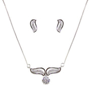 Taraash 925 Silver Floral Shape Tanmaniya For Women - Taraash