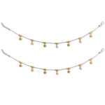 Load image into Gallery viewer, Taraash 925 Silver Flower CZ Rose Gold Plated Anklet For Women - Taraash
