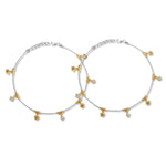 Load image into Gallery viewer, Taraash 925 Silver Flower CZ Rose Gold Plated Anklet For Women - Taraash
