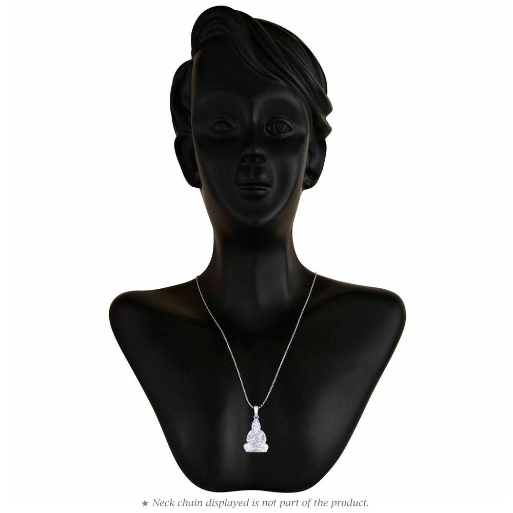 Taraash 925 Silver Gautam Buddha Pendant For Unisex-PD1239S - Taraash