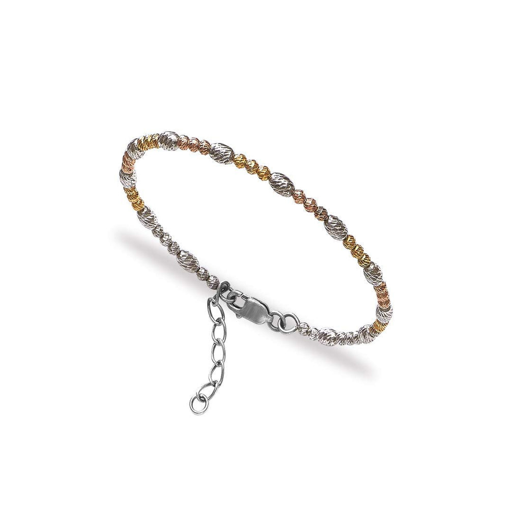 Silver Bracelet for Girls in platinum finish – Karizma Jewels