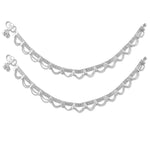 Load image into Gallery viewer, Taraash 925 Silver Heavy Bridal Anklet For Women - Taraash
