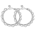 Load image into Gallery viewer, Taraash 925 Silver Heavy Bridal Anklet For Women - Taraash
