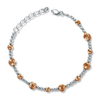 Load image into Gallery viewer, Taraash 925 Silver Rose Gold Plated Bracelet For Women - Taraash