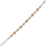 Load image into Gallery viewer, Taraash 925 Silver Rose Gold Plated Bracelet For Women - Taraash