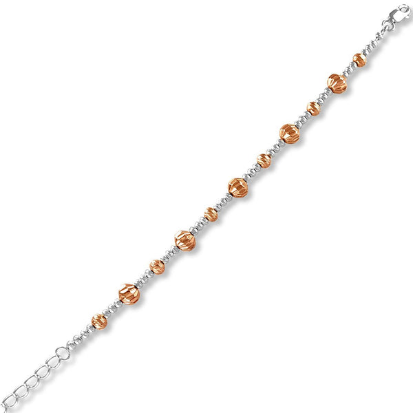 Taraash 925 Silver Rose Gold Plated Bracelet For Women - Taraash