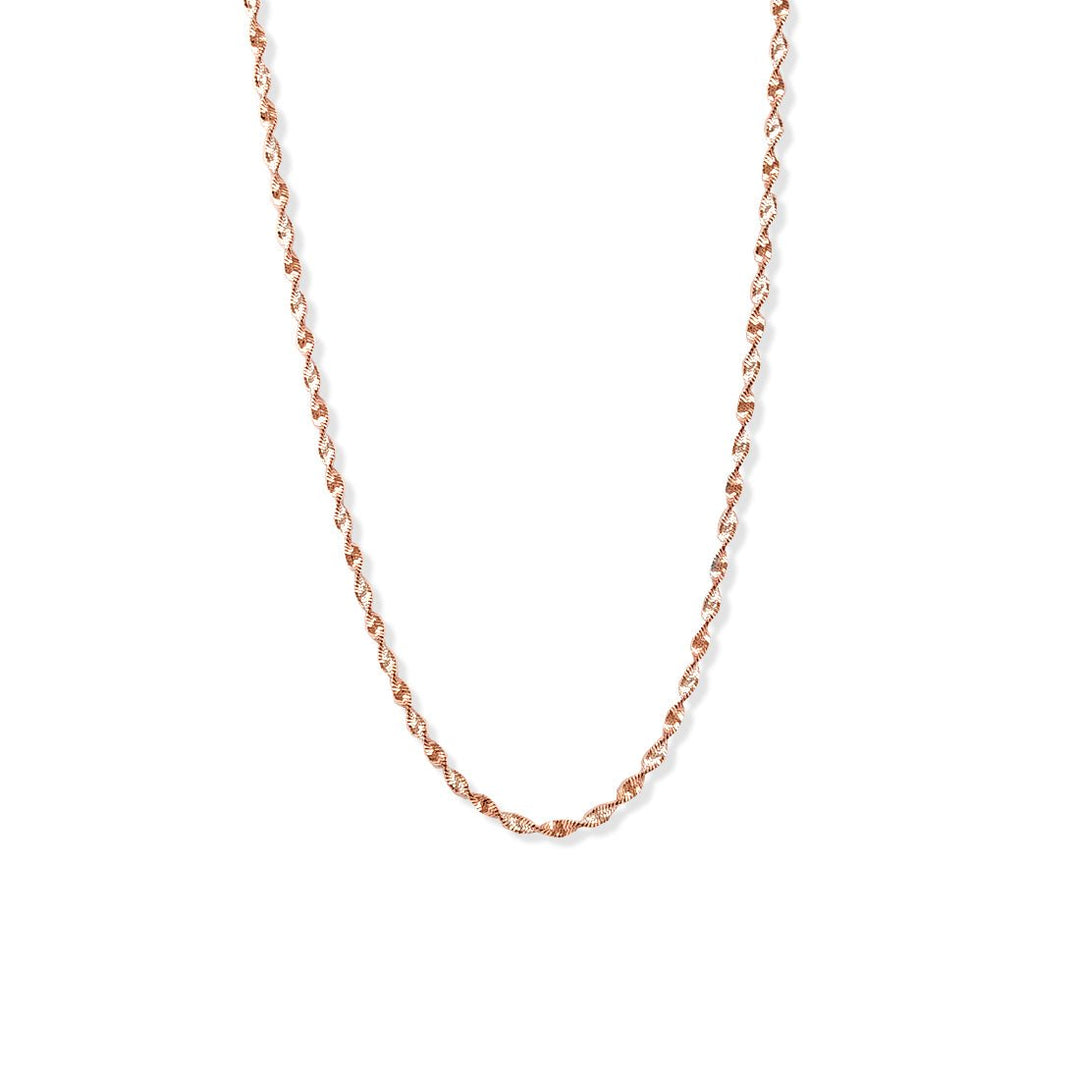 Taraash 925 Silver Rose gold Plating Chain For Women - Taraash