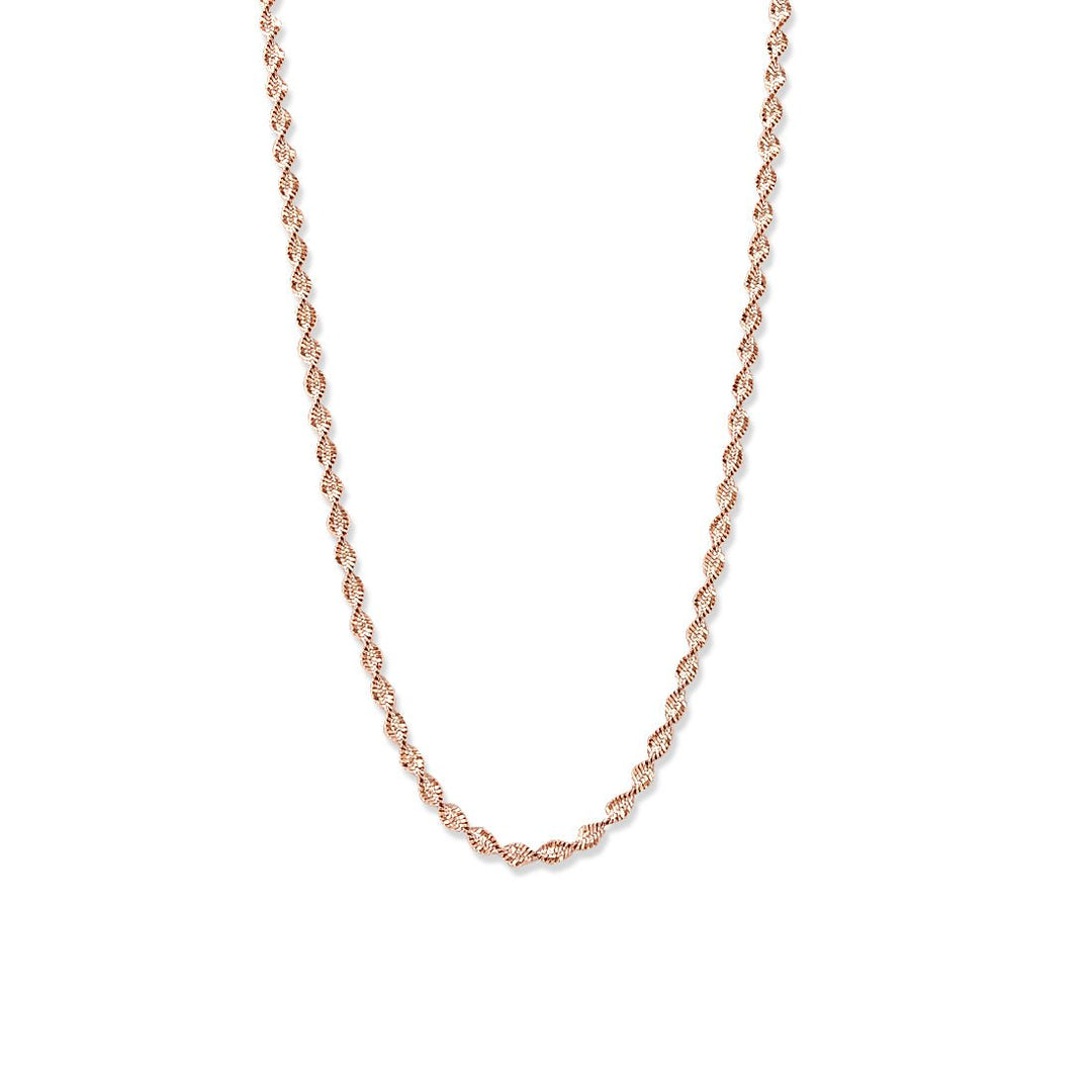 Taraash 925 Silver Rose gold Plating Chain For Women - Taraash