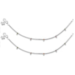 Load image into Gallery viewer, Taraash 925 Silver Single line Chain Anklet For Women - Taraash

