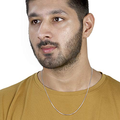 Taraash 925 Silver Stylish Venetian Chain For Men - Taraash