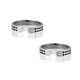 Taraash 925 Sterling Antique Cutwork Toe Ring For Women - Taraash