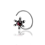 Load image into Gallery viewer, Taraash 925 Sterling Antique Nosepin | Silver Nosepin | Nosepin For Women | Nath For Women - Taraash