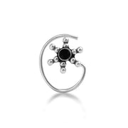Taraash 925 Sterling Antique Nosepin | Silver Nosepin | Nosepin For Women | Nath For Women - Taraash
