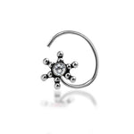 Load image into Gallery viewer, Taraash 925 Sterling Antique Nosepin | Silver Nosepin | Nosepin For Women | Nath For Women - Taraash